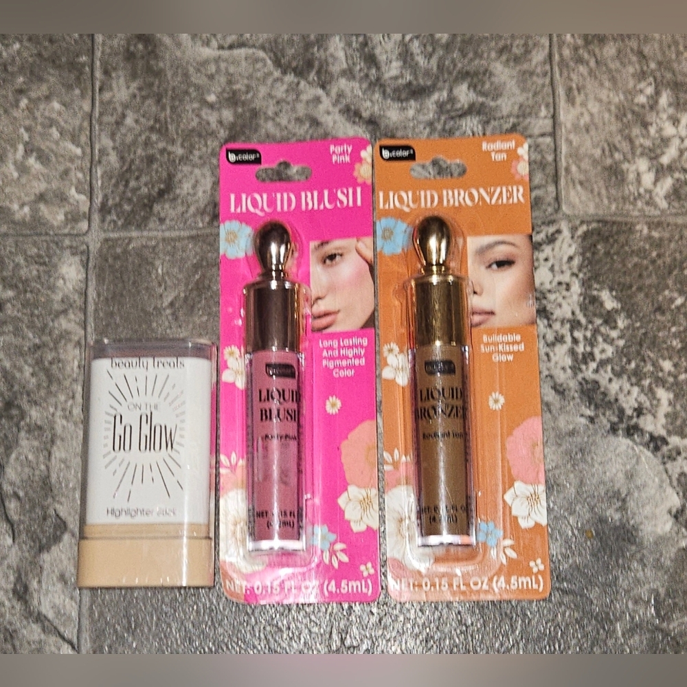Liquid Blush & Bronzer + Highlighter Stick BNIB
